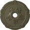 Ekena Millwork Attica with Rose Medallion (Canopies up to 4 1/2"), 26"OD x 3 3/4"ID x 1 1/2"P, Painted Turtle CM26ATPTF - alternate 1